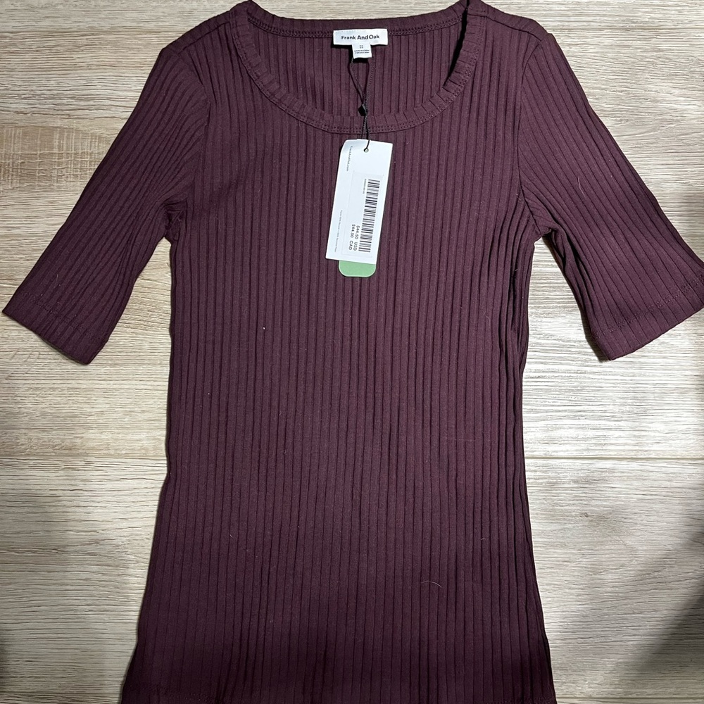 Frank and Oak ribbed shirt
